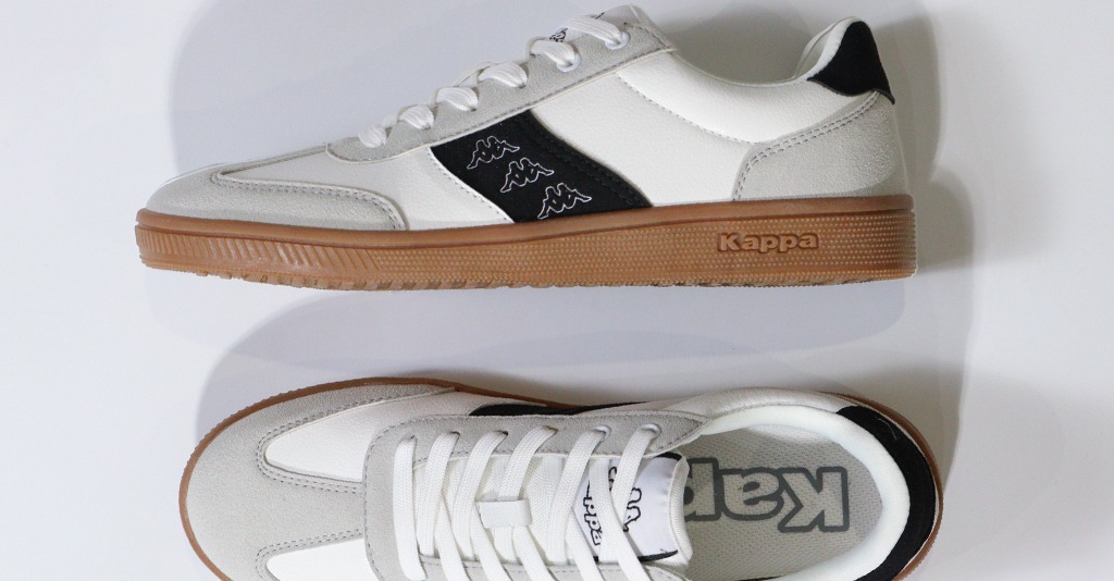 Baskets Kappa Fille Modèle 95k0453002 Supremo - Style Sportif Et Skate - Confortable Et Résistante Pour L'école Et Les Loisirs